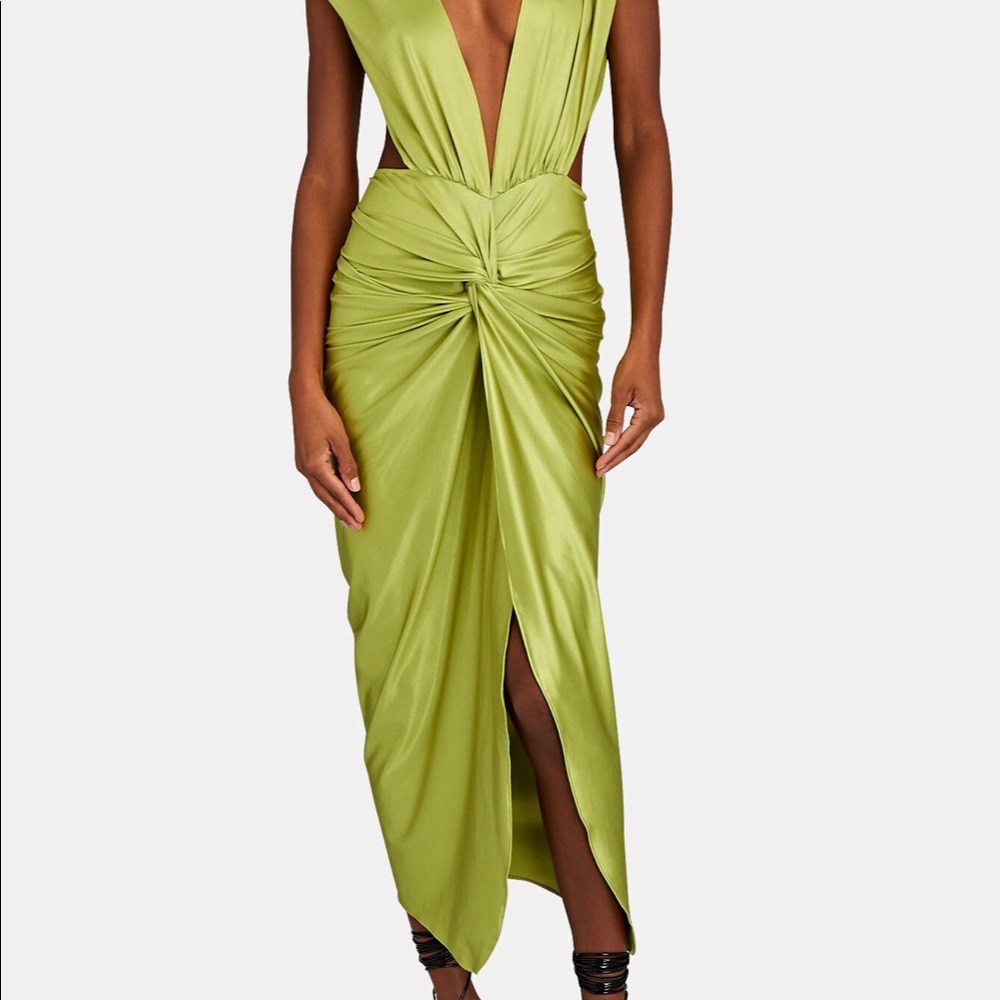 Baobab Satin Knot Dress